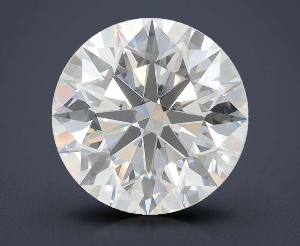 3.09 Carat Round Lab Diamond