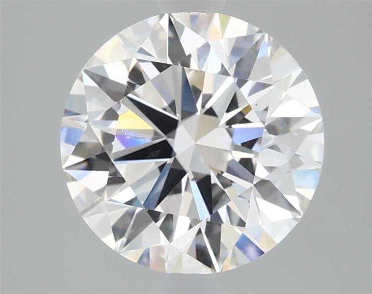 2.04ct F SI1 Rare Carat Ideal Cut Round Lab Grown Diamond