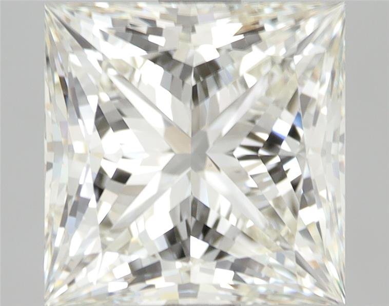 3.02ct I VVS2 Rare Carat Ideal Cut Princess Diamond