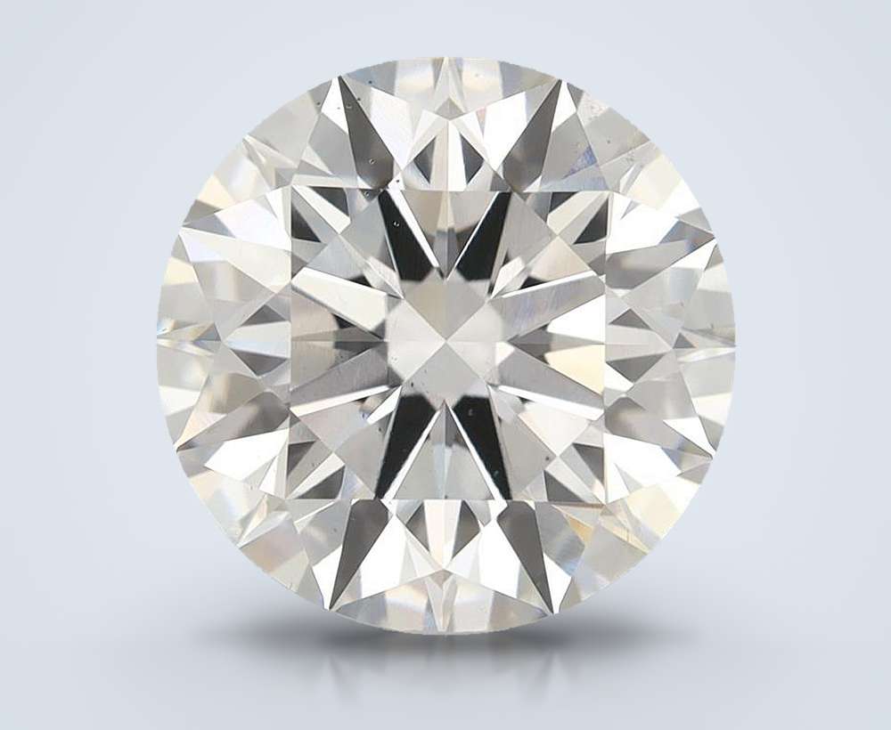 5.74 Carat Round Lab Diamond