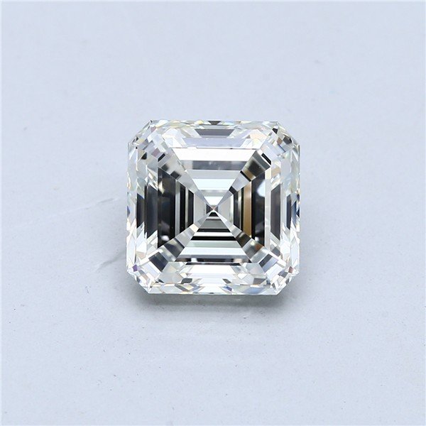 4.01ct J VS2 Rare Carat Ideal Cut Asscher Diamond