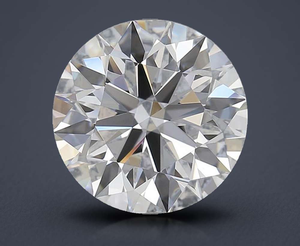 4.42 Carat Round Lab Diamond