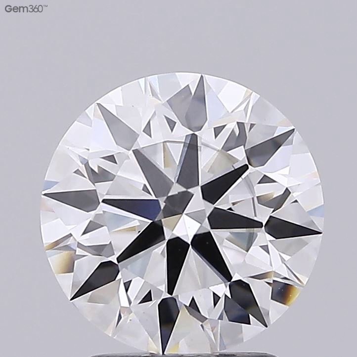 2.60ct E SI1 Rare Carat Ideal Cut Round Lab Grown Diamond