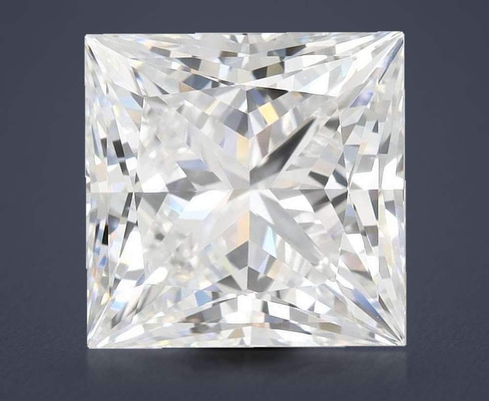 4.42 Carat Princess Lab Diamond