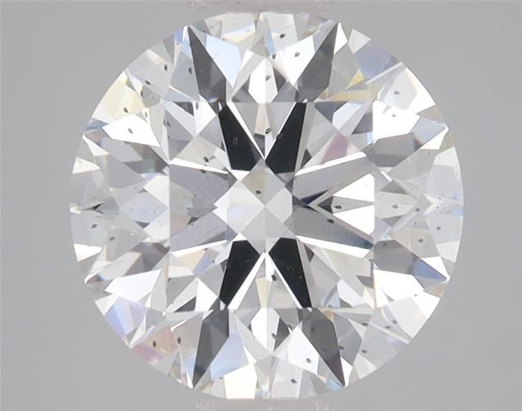 3.05ct E SI2 Rare Carat Ideal Cut Round Lab Grown Diamond