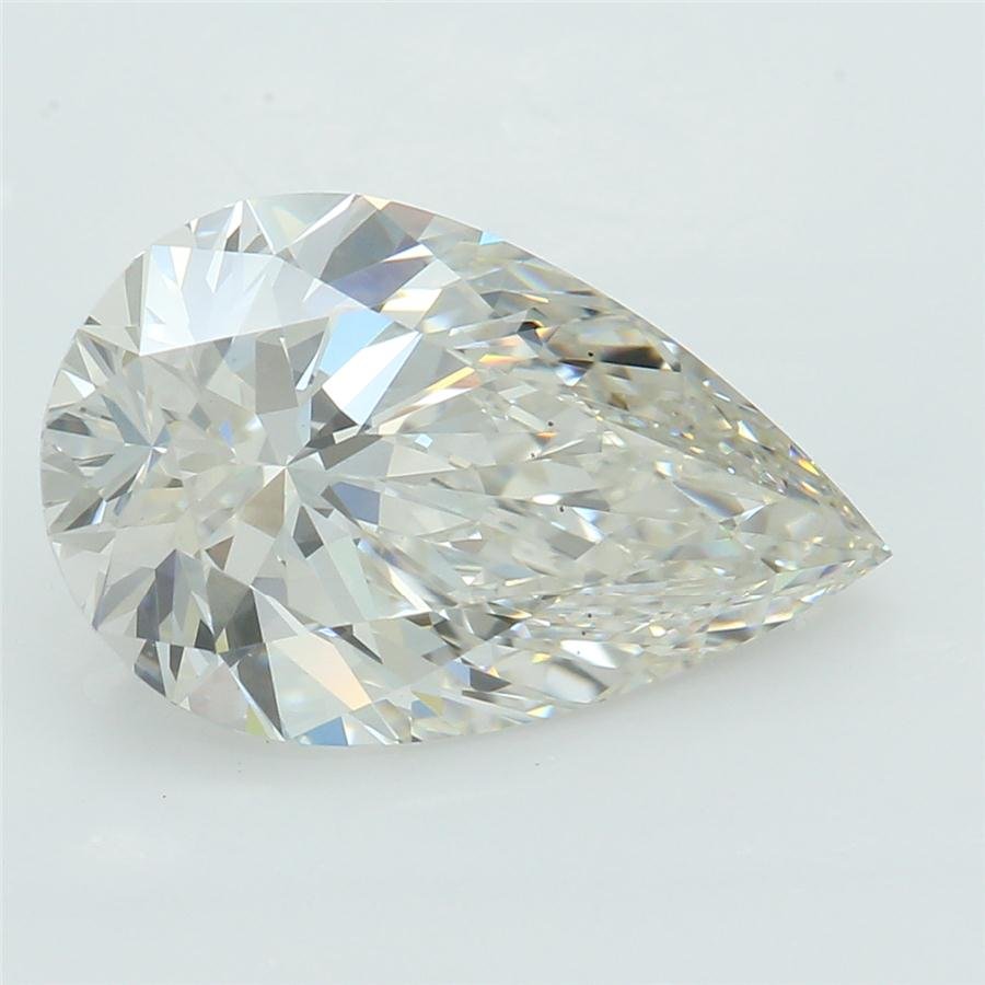 2.17ct H VS2 Rare Carat Ideal Cut Pear Lab Grown Diamond