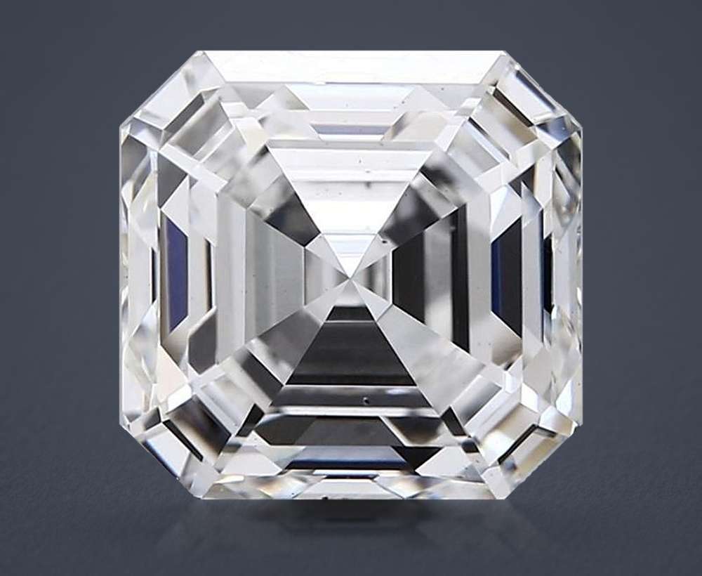 2.77 Carat Asscher Lab Diamond
