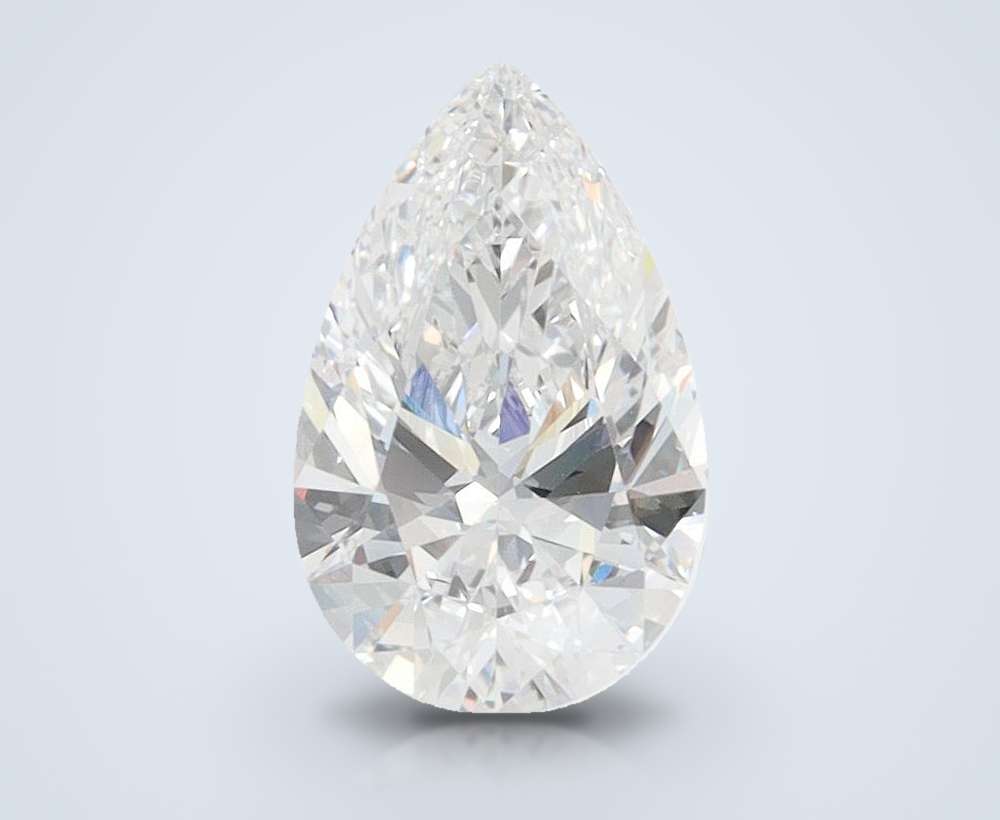 1.25 Carat Pear Lab Diamond