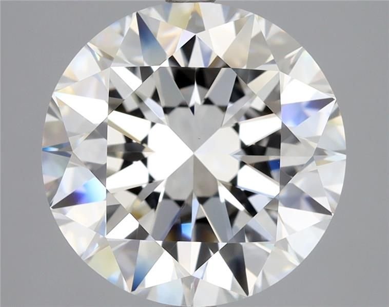 5.02ct F VS1 Rare Carat Ideal Cut Round Diamond