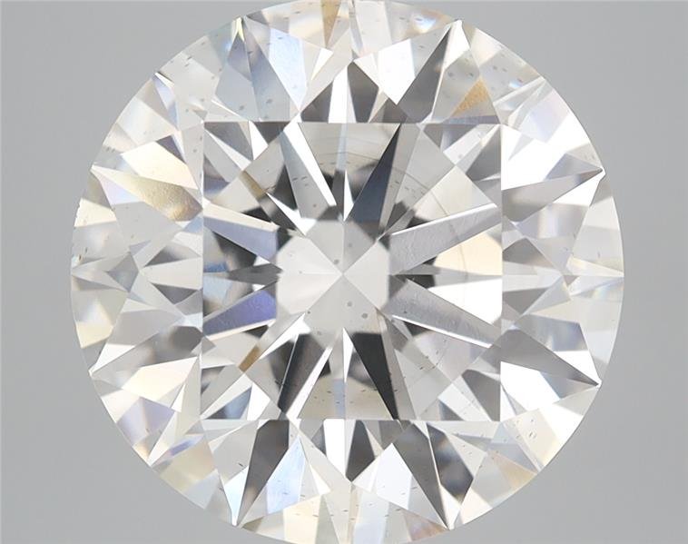 7.02ct F SI1 Rare Carat Ideal Cut Round Lab Grown Diamond