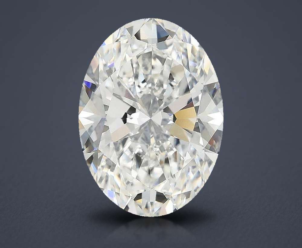 3.90 Carat Oval Lab Diamond