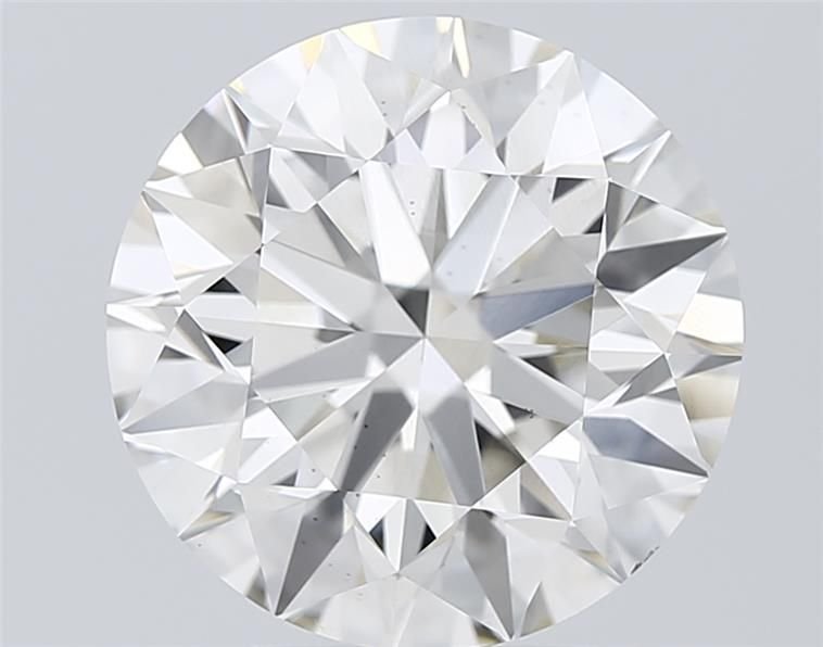 5.01ct J VS2 Ideal Cut Round Lab Grown Diamond