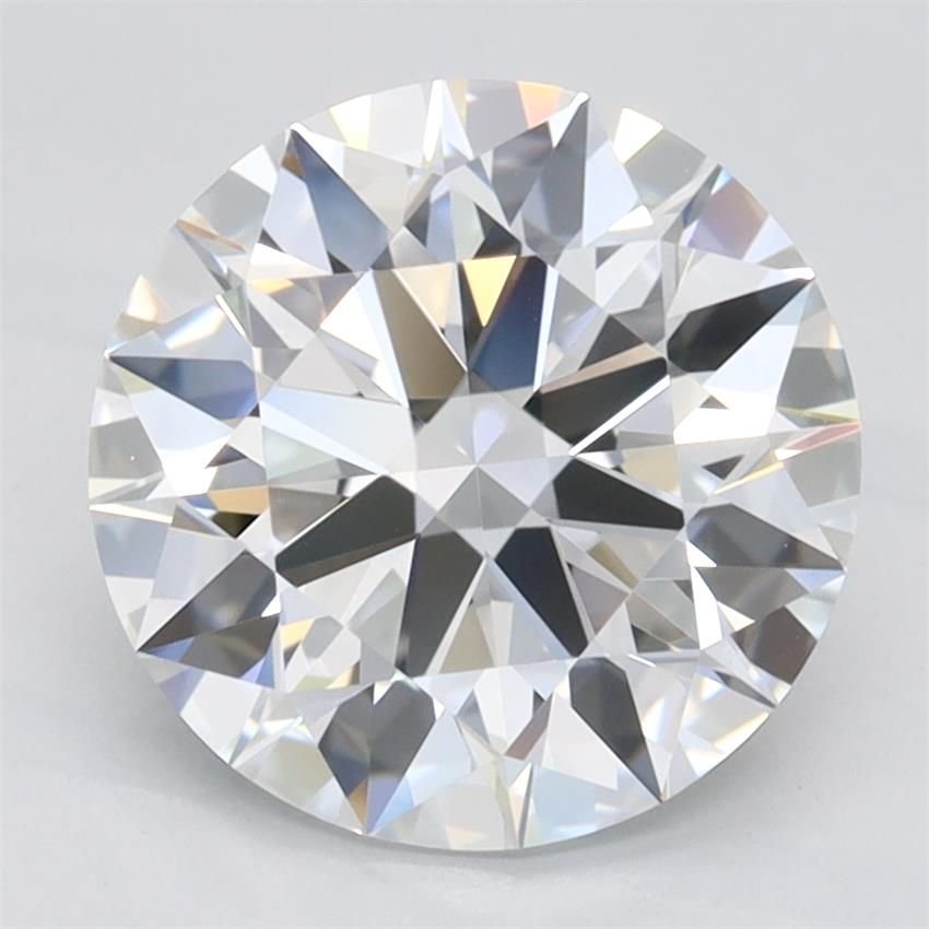 2.49ct D VVS1 Rare Carat Ideal Cut Round Lab Grown Diamond