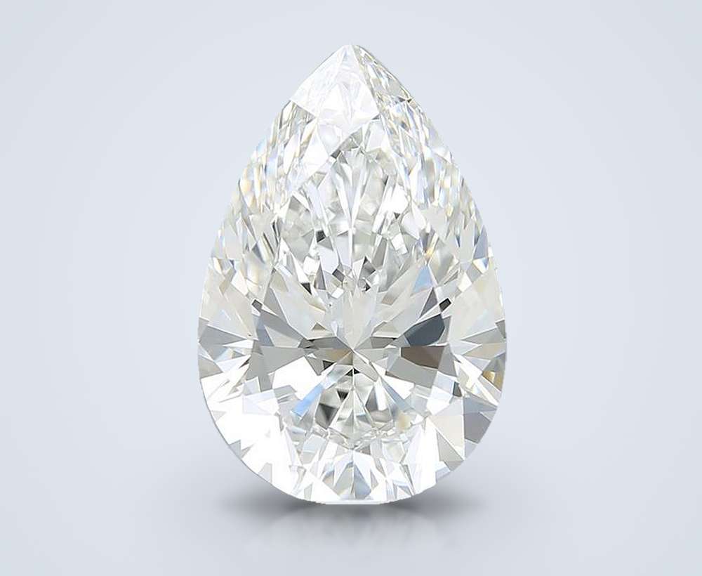 8.21 Carat Pear Lab Diamond