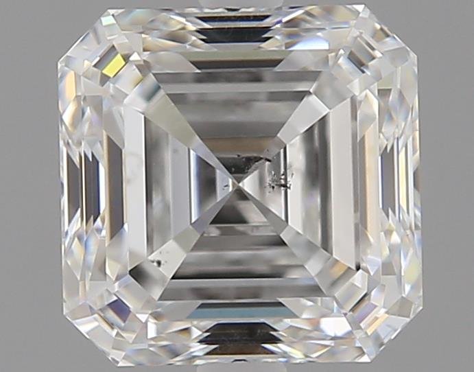 1.52ct F SI1 Rare Carat Ideal Cut Asscher Diamond