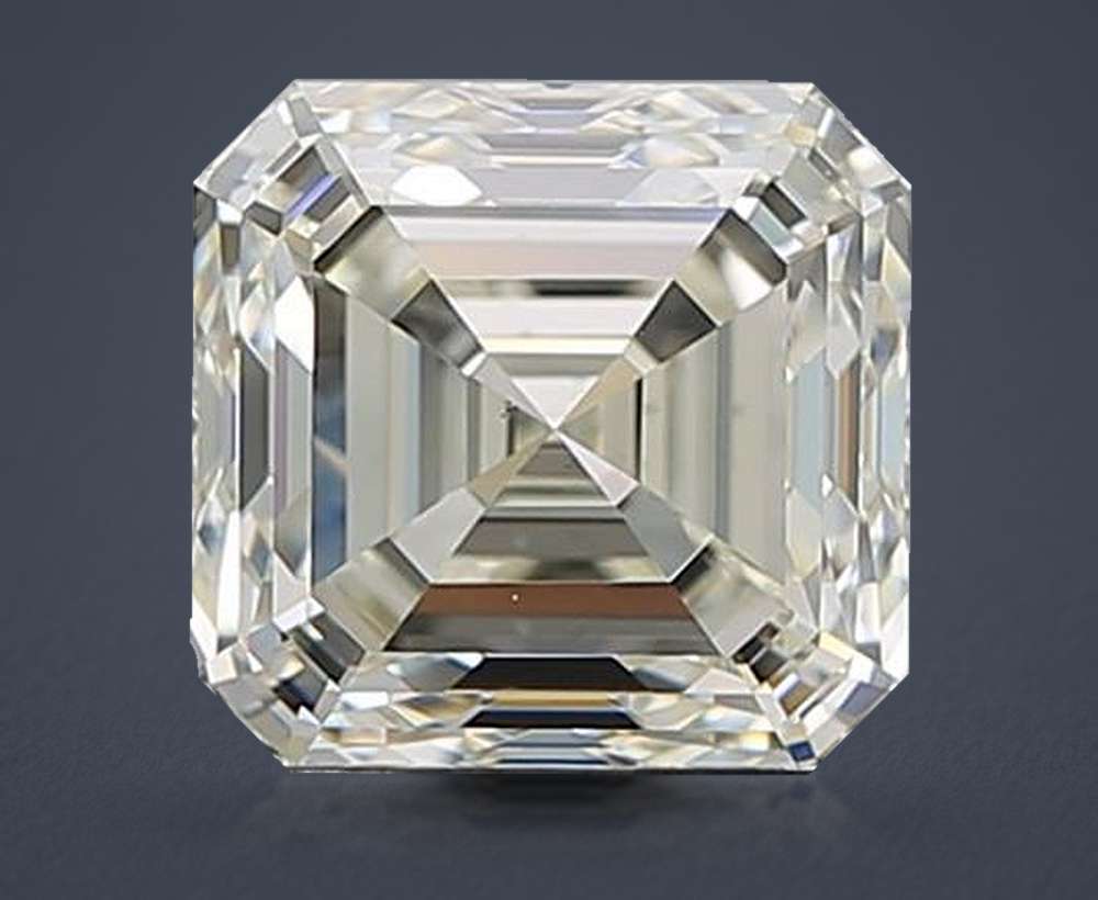 1.53 Carat Asscher Natural Diamond