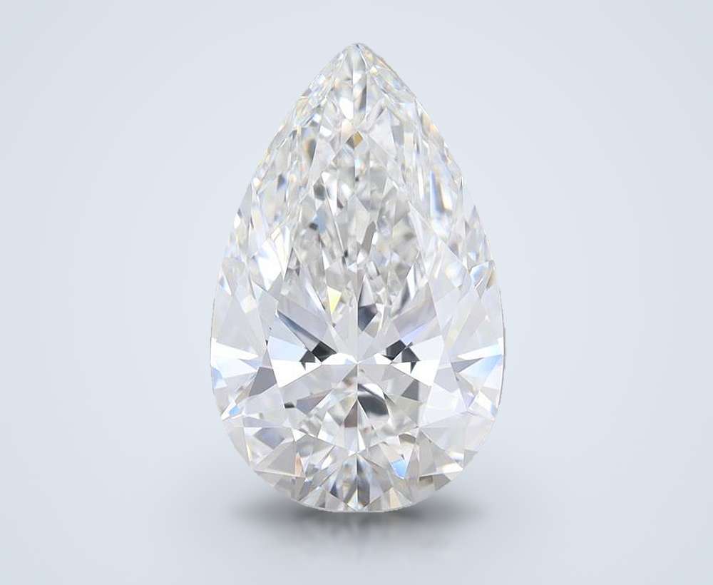 6.10 Carat Pear Lab Diamond