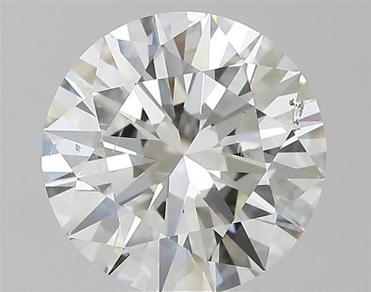 4.01ct K SI2 Excellent Cut Round Diamond