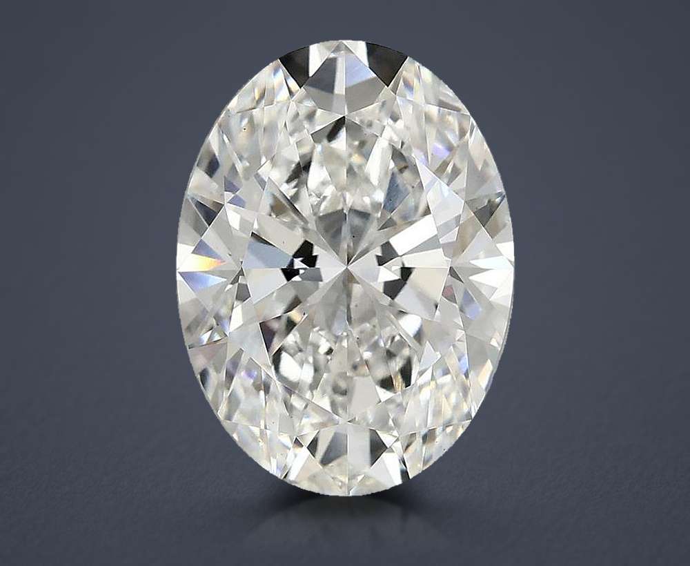 4.36 Carat Oval Lab Diamond