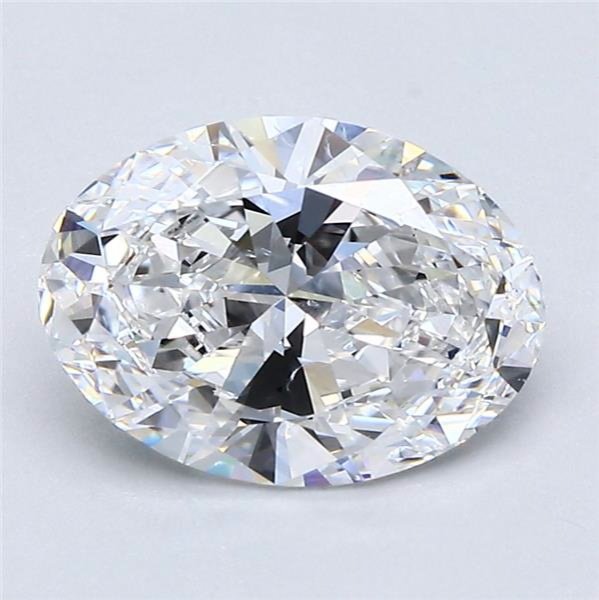 1.90ct D SI2 Rare Carat Ideal Cut Oval Diamond