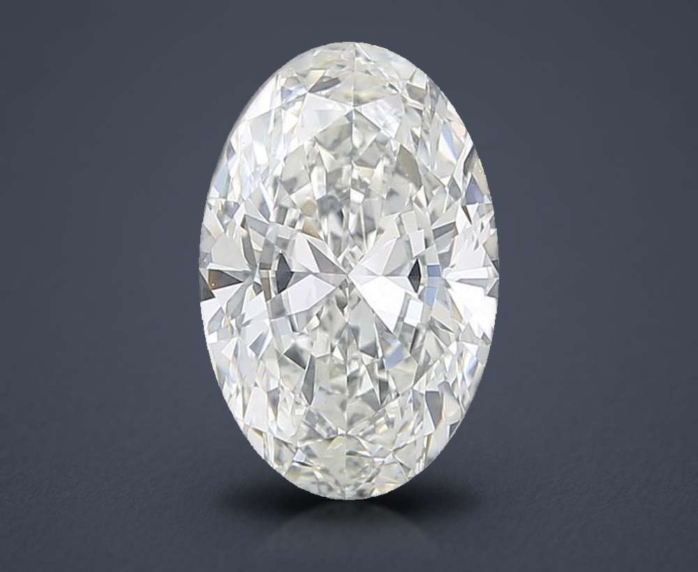 2.50 Carat Oval Natural Diamond