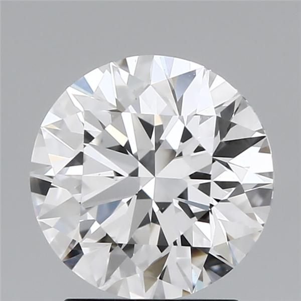 2.30ct D VS2 Rare Carat Ideal Cut Round Diamond