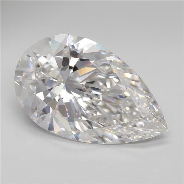 11.22ct E VS1 Rare Carat Ideal Cut Pear Lab Grown Diamond