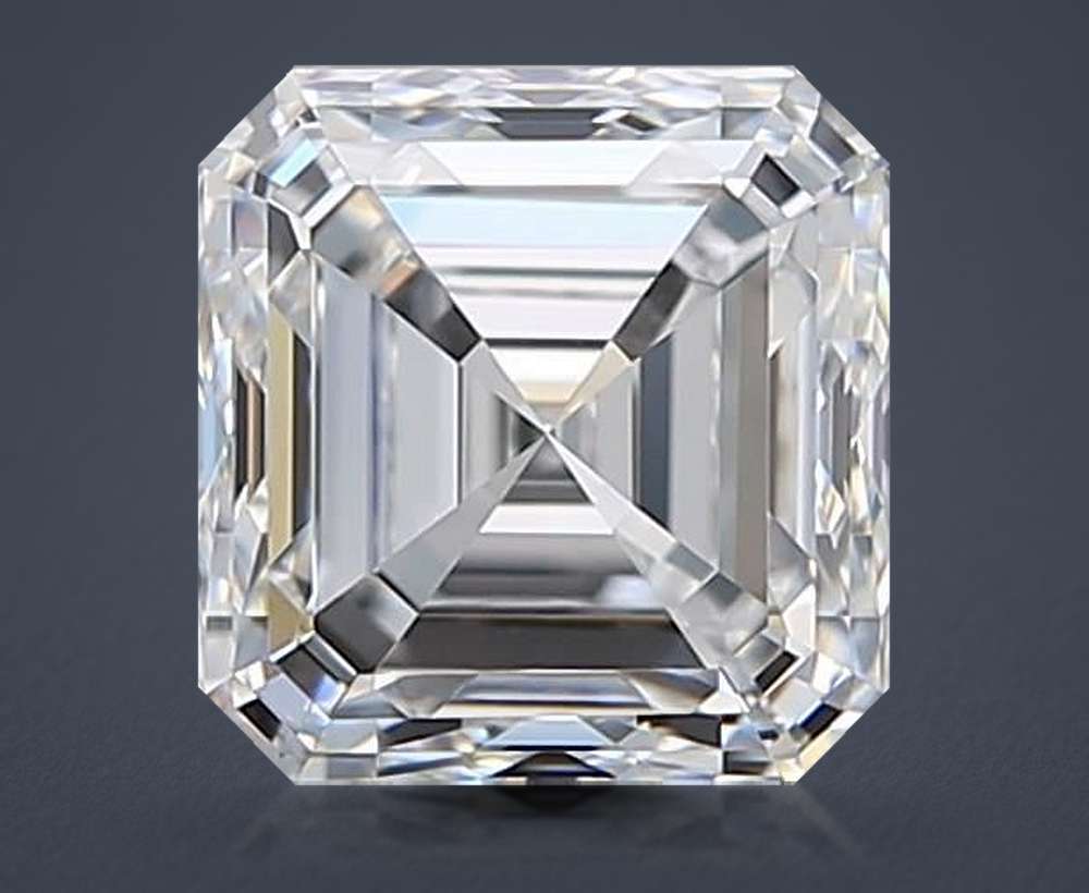 0.90 Carat Asscher Natural Diamond