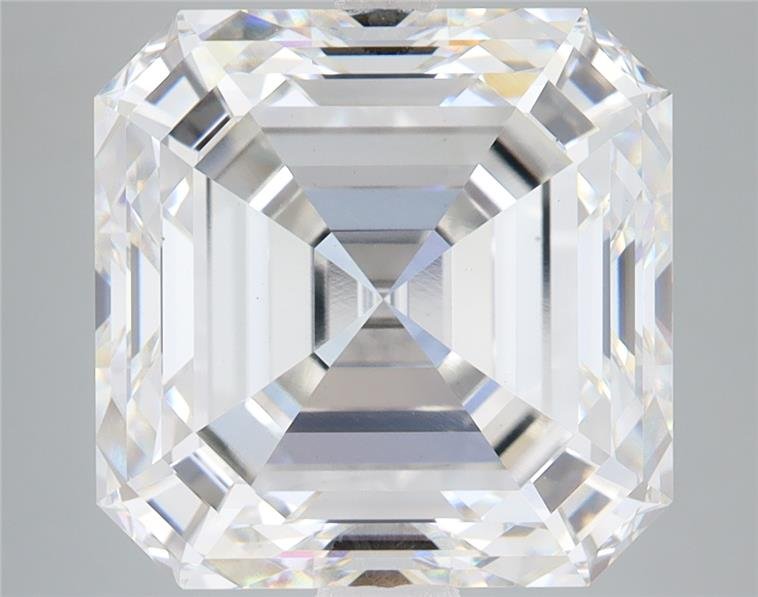 10.24ct F VS1 Rare Carat Ideal Cut Asscher Lab Grown Diamond