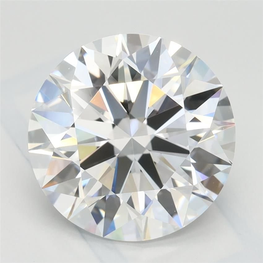 3.29ct D VVS1 Rare Carat Ideal Cut Round Lab Grown Diamond