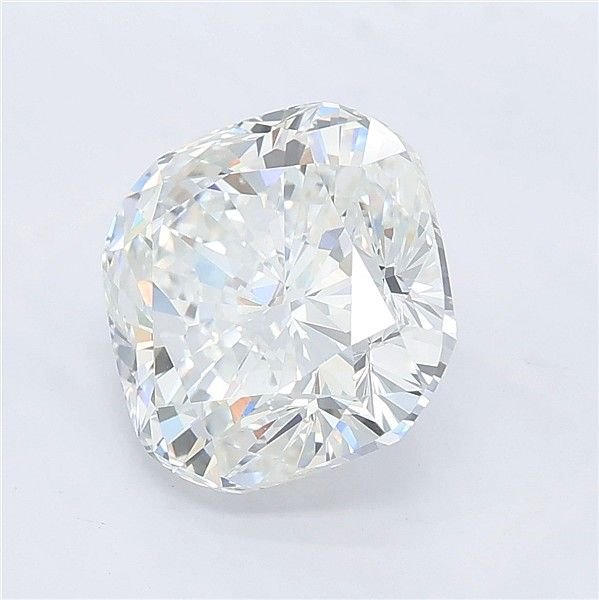 3.51ct F VVS2 Rare Carat Ideal Cut Cushion Lab Grown Diamond