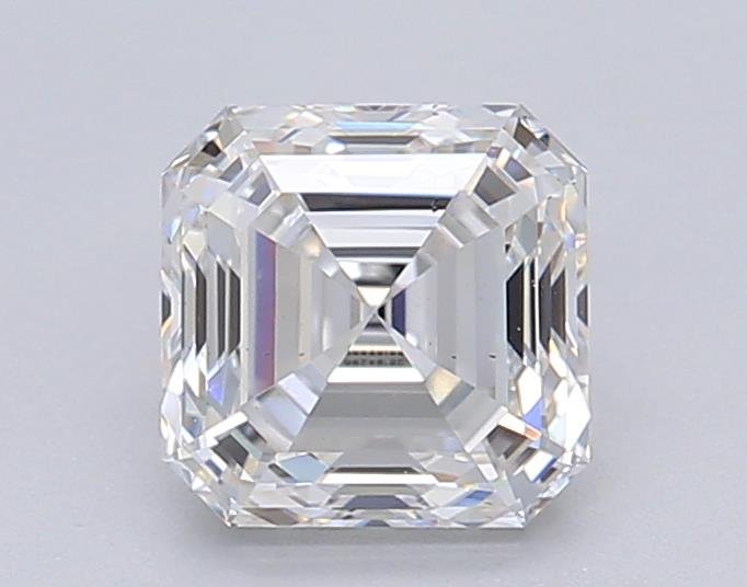 1.00ct D VS2 Rare Carat Ideal Cut Asscher Lab Grown Diamond