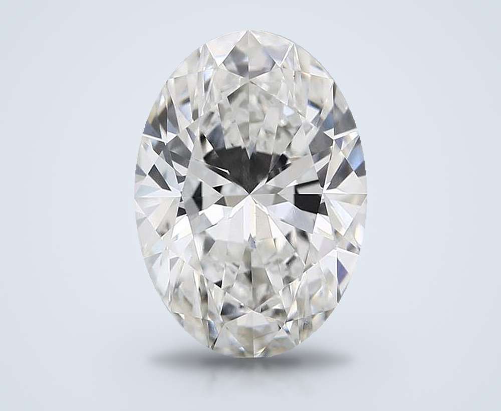 3.26 Carat Oval Lab Diamond