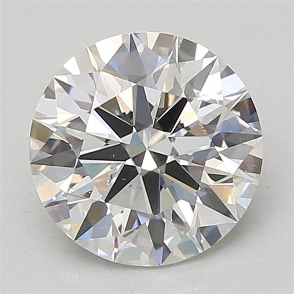 2.52ct F VS1 Rare Carat Ideal Cut Round Lab Grown Diamond
