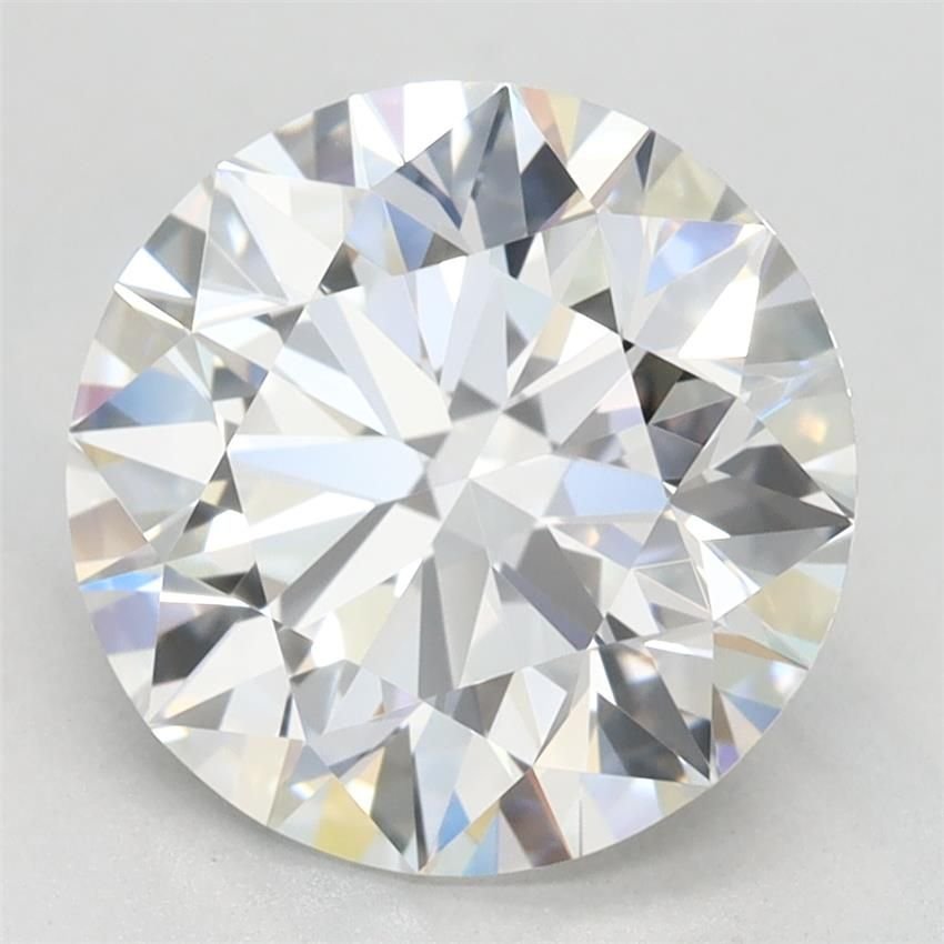 3.13ct E VVS1 Rare Carat Ideal Cut Round Lab Grown Diamond