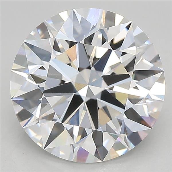 3.50ct E VVS2 Rare Carat Ideal Cut Round Lab Grown Diamond