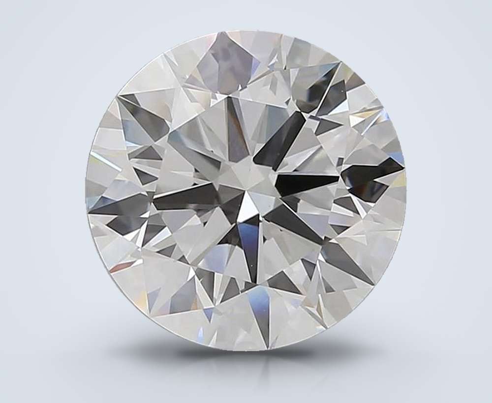 5.51 Carat Round Lab Diamond