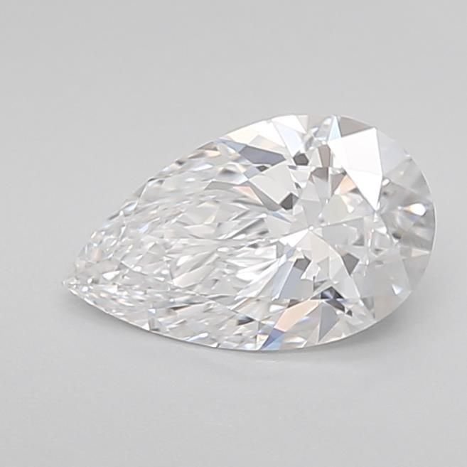 0.93ct D VVS1 Rare Carat Ideal Cut Pear Lab Grown Diamond