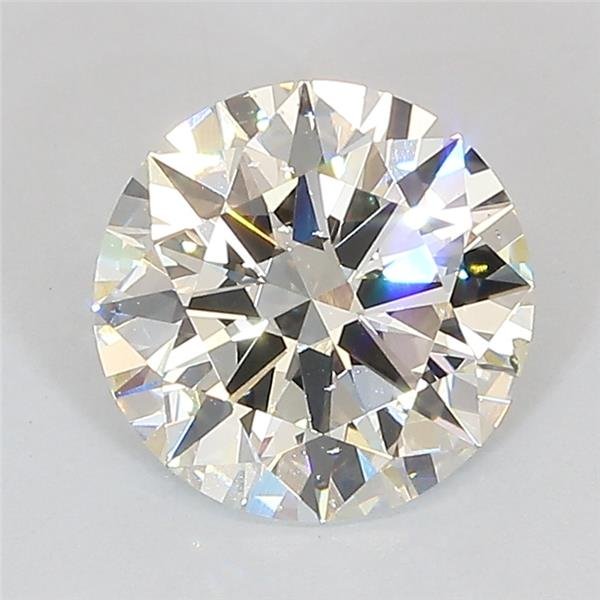 2.02ct J SI1 Excellent Cut Round Lab Grown Diamond