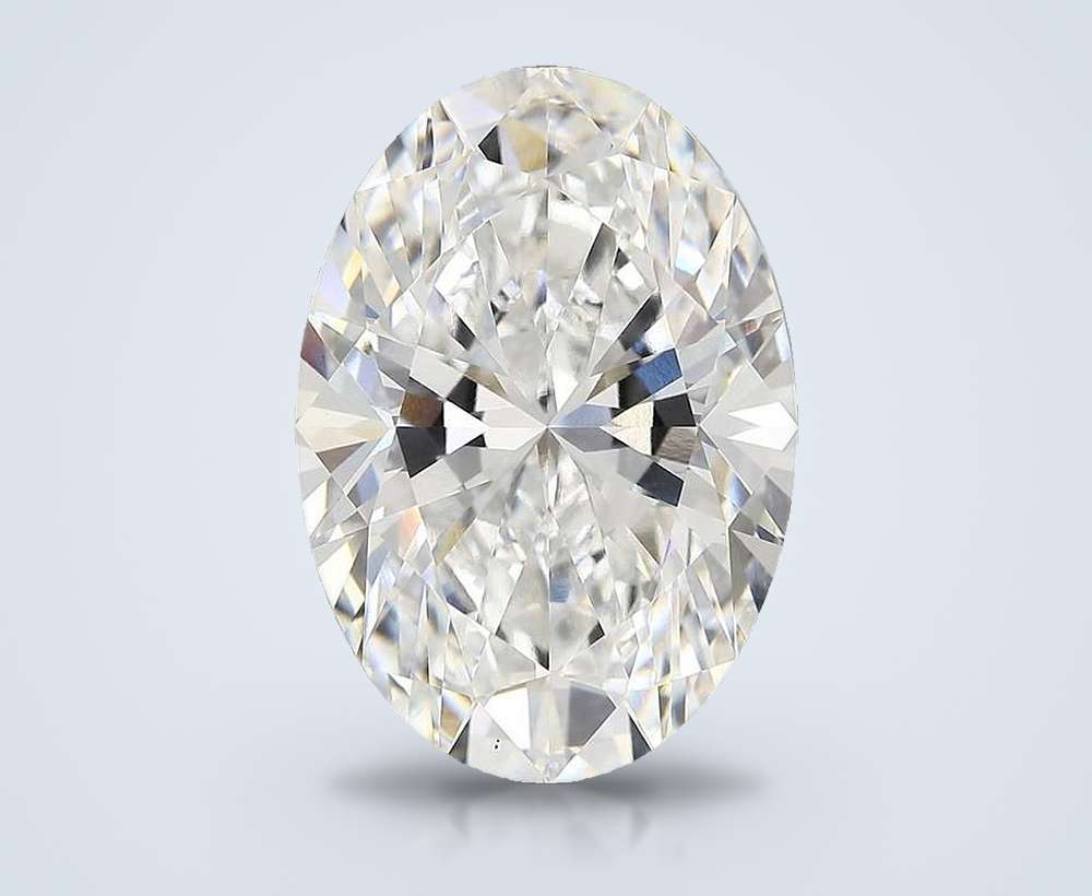 9.04 Carat Oval Lab Diamond