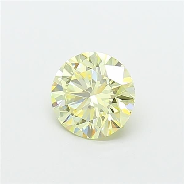 1.50 Ct. Fancy Light Yellow Round Lab Diamond