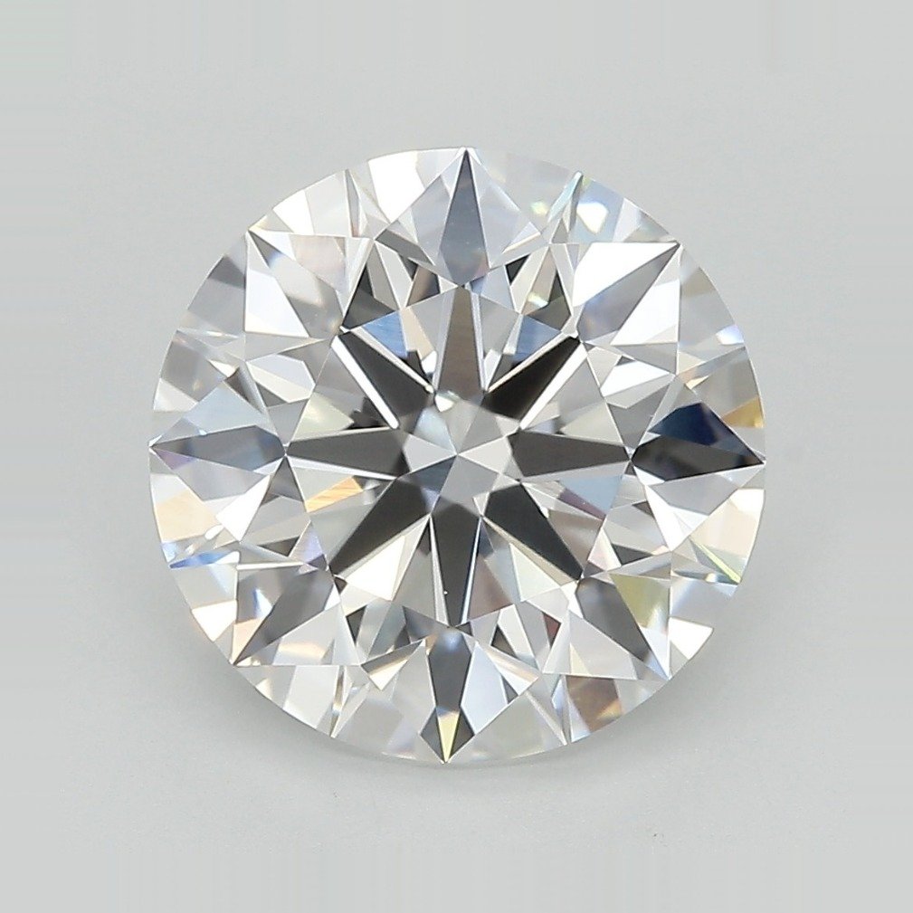 5.30ct E VVS2 Rare Carat Ideal Cut Round Lab Grown Diamond