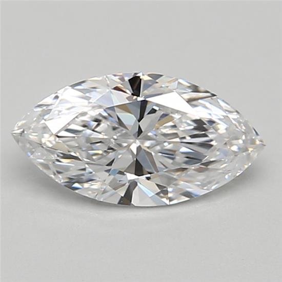 0.66ct D IF Rare Carat Ideal Cut Marquise Lab Grown Diamond