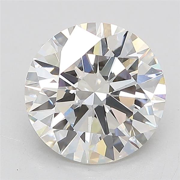 2.14ct E VS1 Rare Carat Ideal Cut Round Lab Grown Diamond