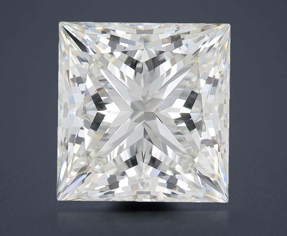 3.70 Carat Princess Lab Diamond