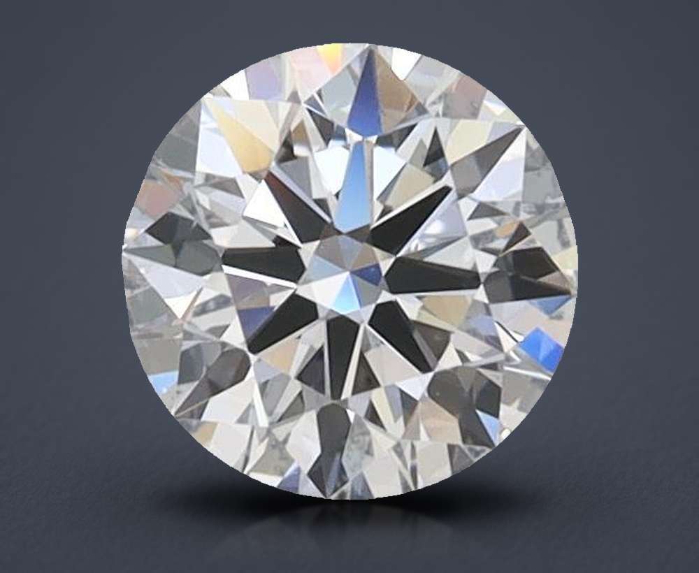 0.76 Carat Round Lab Diamond