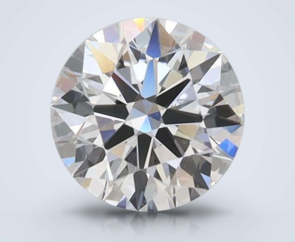 0.76 Carat Round Lab Diamond