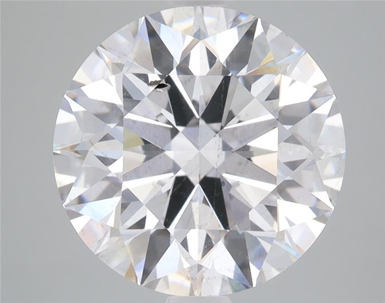 4.31ct F SI1 Rare Carat Ideal Cut Round Lab Grown Diamond