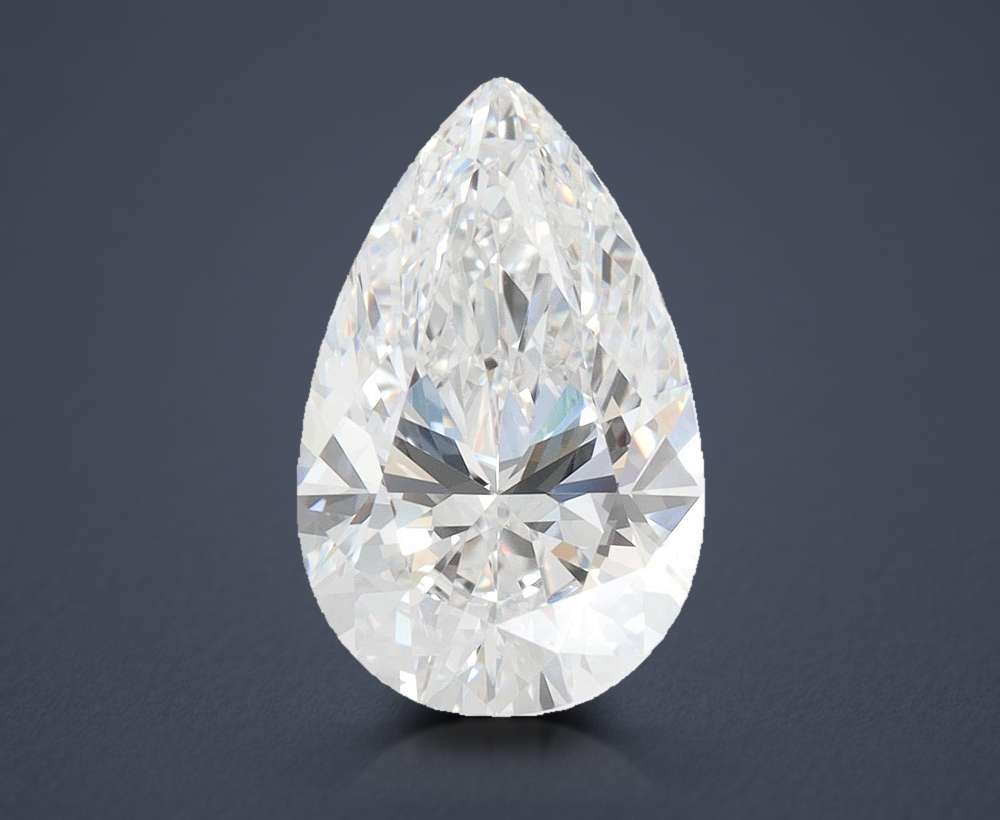3.31 Carat Pear Lab Diamond