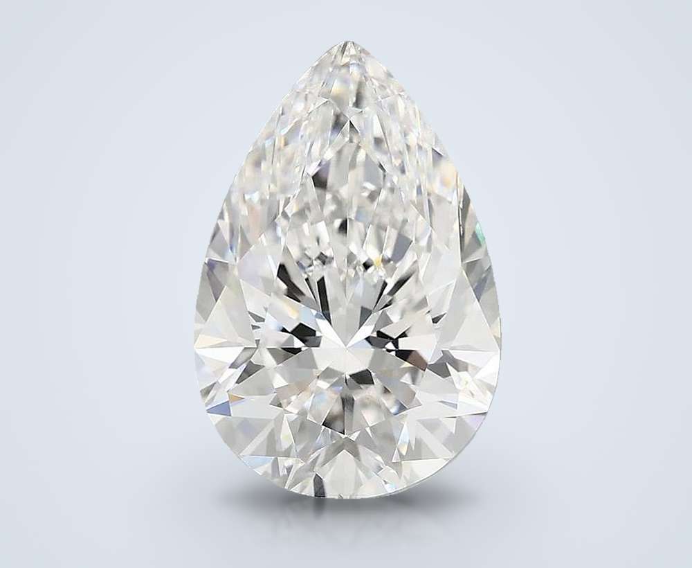 4.88 Carat Pear Lab Diamond